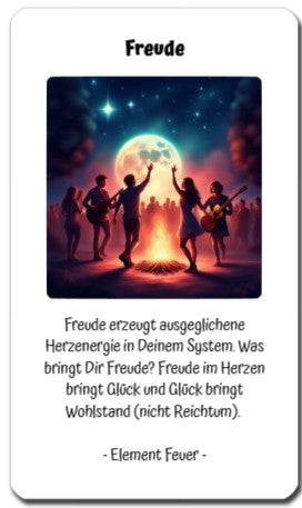 Affirmationskarten aus der Weisheit der 5 Elemente der chinesischen Medizin